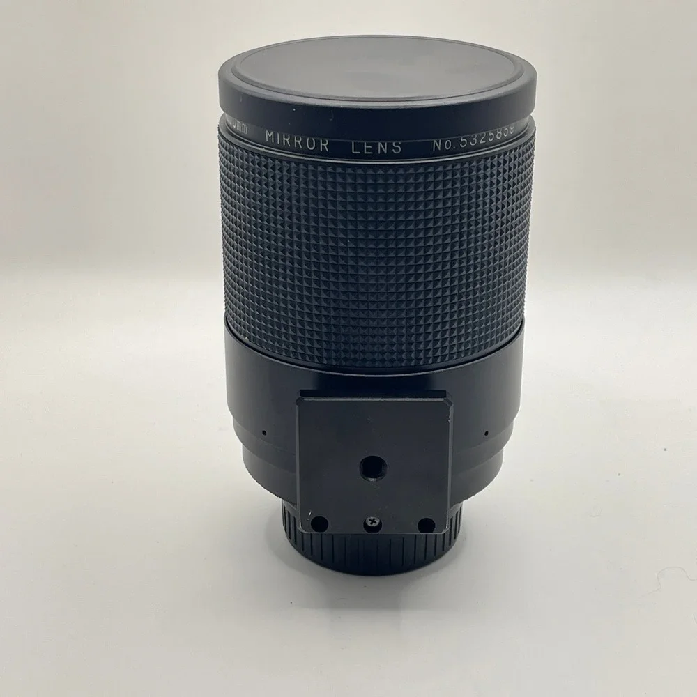 Spiratone Minitel 500mm f/8.0 Mirror Lens Made in Japan with Case and Filters